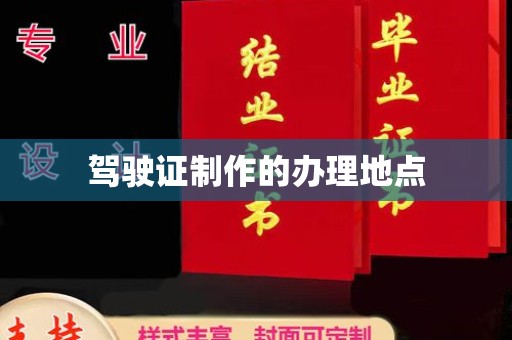 柳东驾驶证制作的办理地点